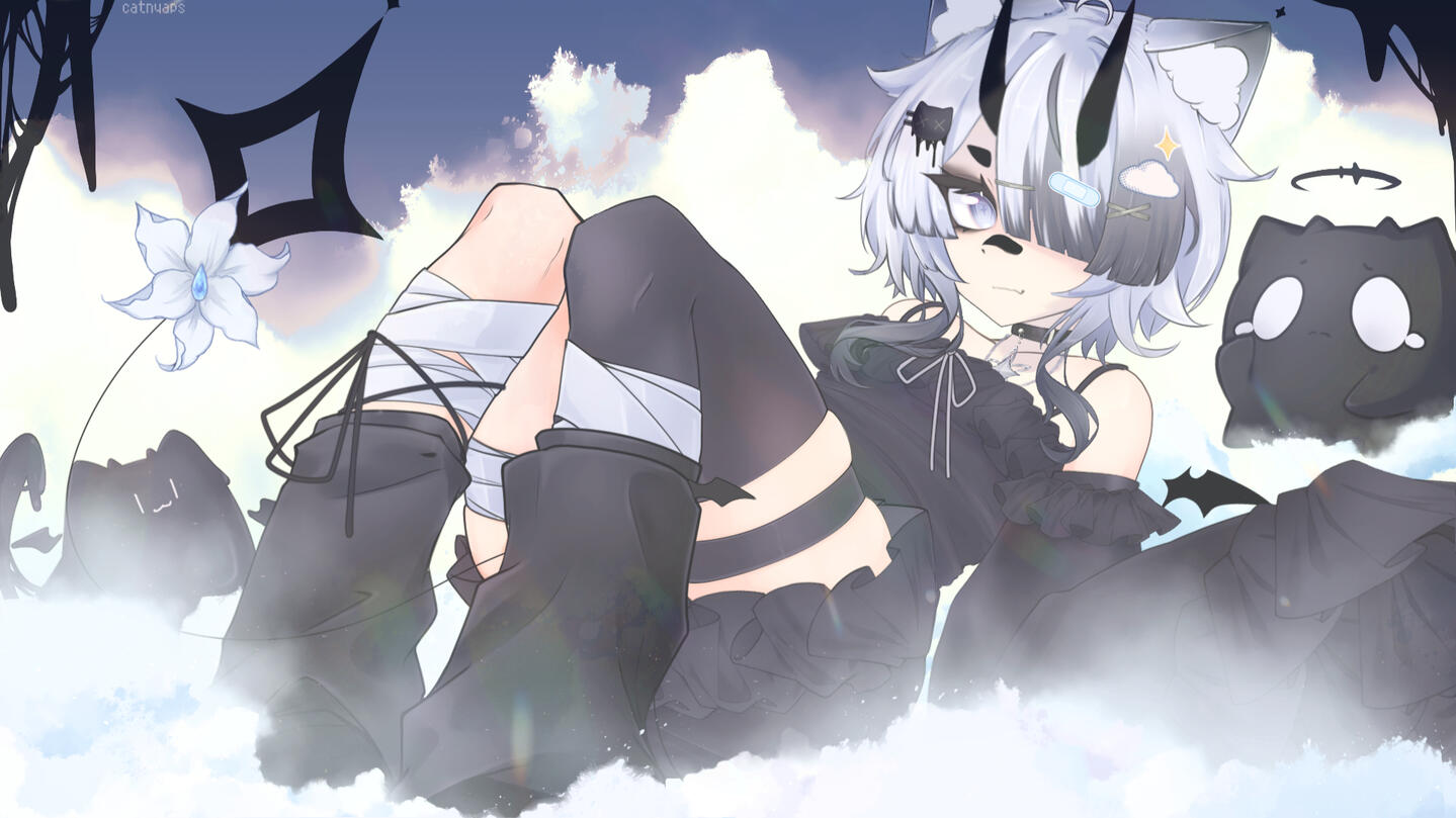 Bust up illustration by @catnyaps